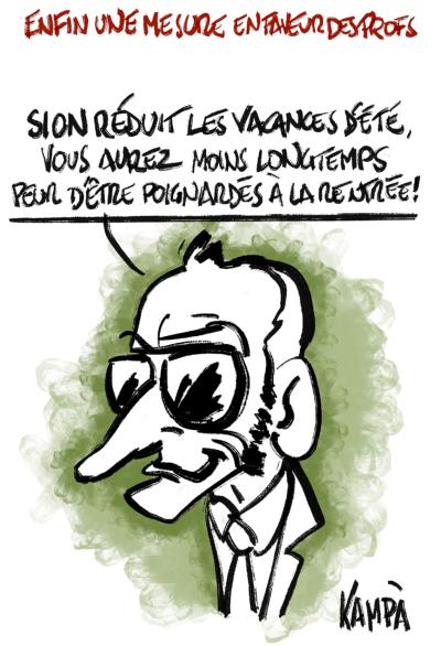 Enfin une mesure en faveur des Profs !