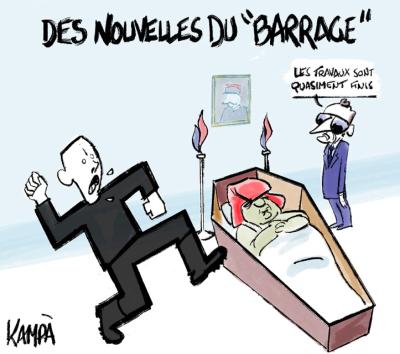 Des nouvelles du "BARRAGE"