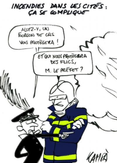 Incendies dans les cités, ça se complique