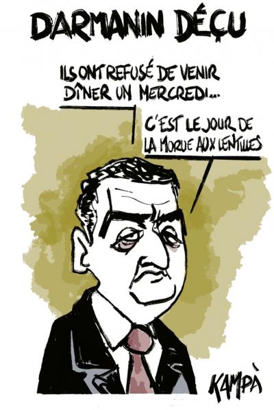 Darmanin déçu