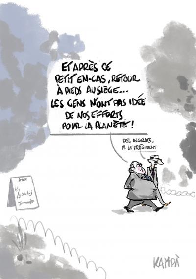 Retour au siège