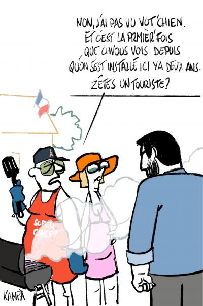 Vous êtes un touriste ?