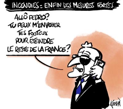 INCENDIES : Enfin des mesures fortes