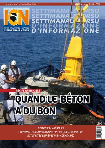 Une du journal ICN numéro 6725