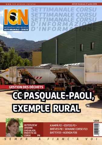 Une du journal ICN numéro 6728