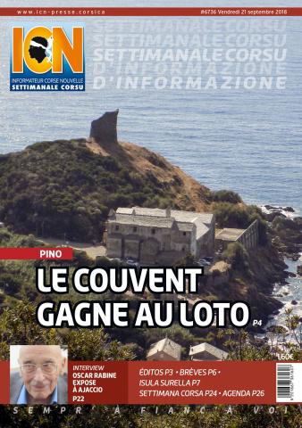 Une du journal ICN numéro 6736