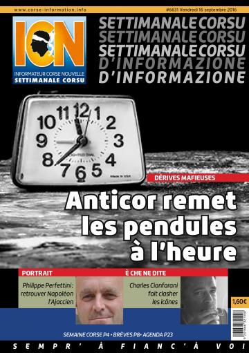 Une du journal ICN numéro 6631