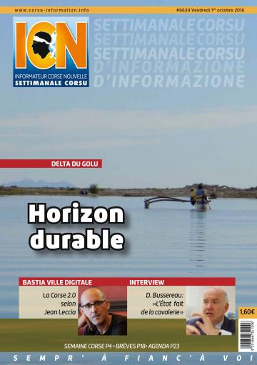 Une du journal ICN numéro 6634