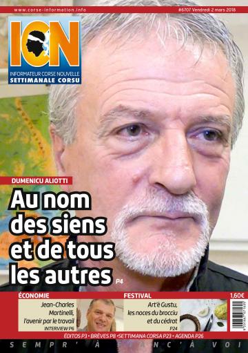 Une du journal ICN numéro 6707