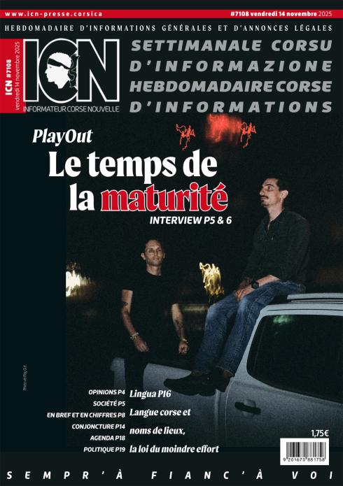 Journal #7108 du vendredi 14 novembre 2025